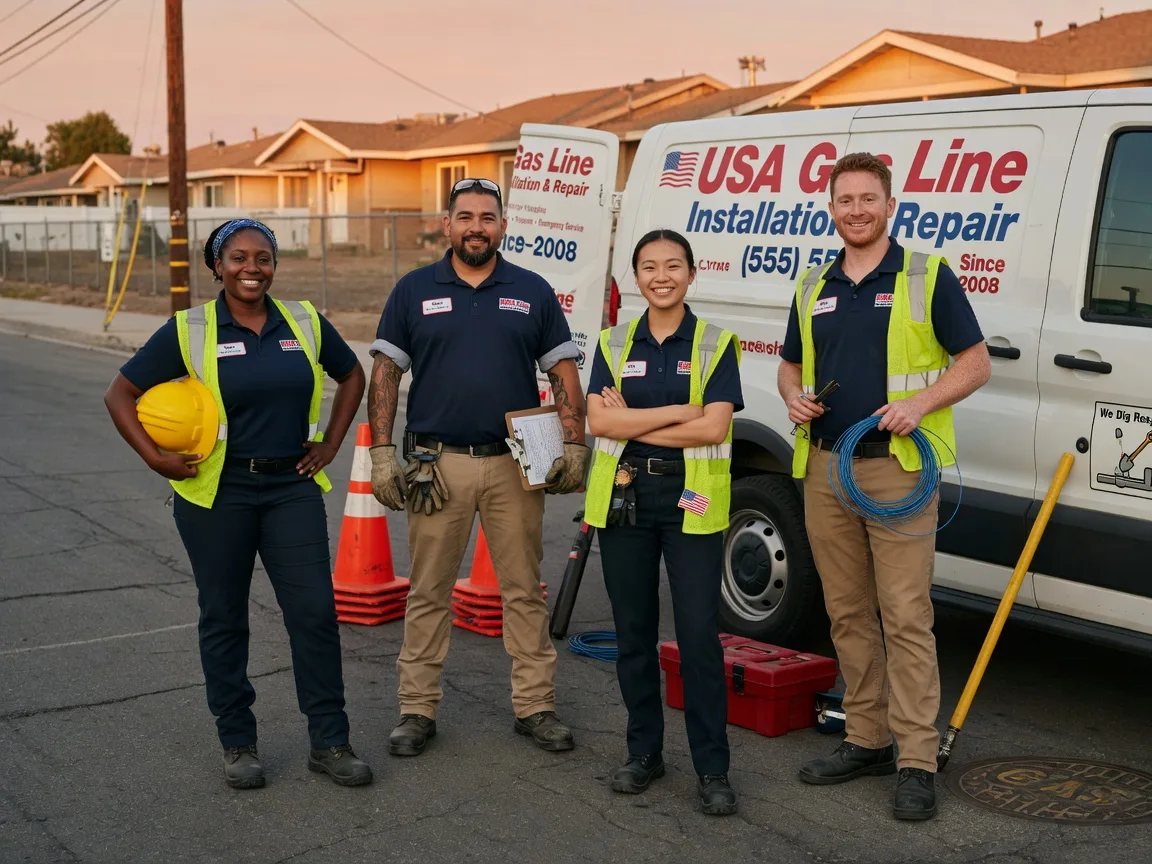 Gas Line Installation company in Swiss, WV